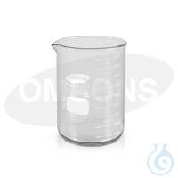 Kundenspezifische Becher, 4000 ml, starkwandig, niedrige Form, mit Ausguss, klar...